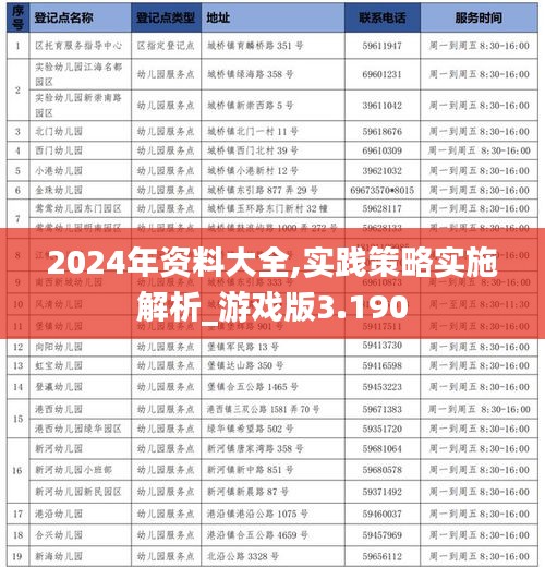 2024年资料大全,实践策略实施解析_游戏版3.190