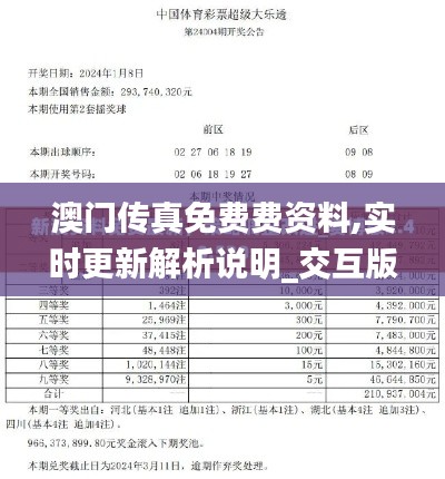 澳门传真免费费资料,实时更新解析说明_交互版2.324