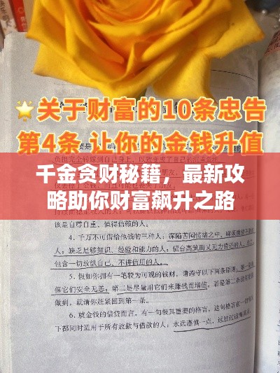 千金贪财秘籍，最新攻略助你财富飙升之路